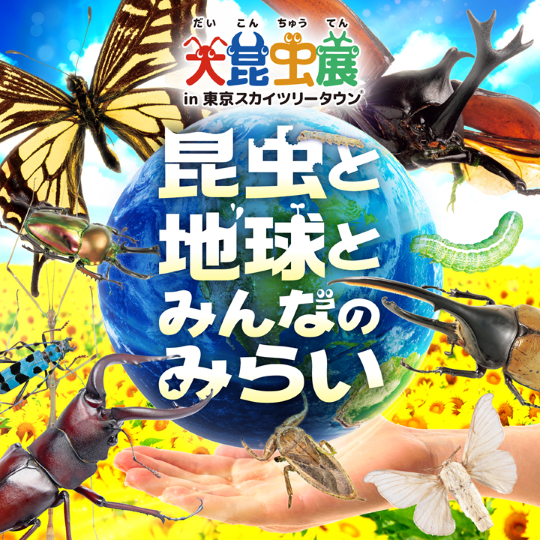 『大昆虫展in東京スカイツリータウンⓇ』今年も7月開幕!