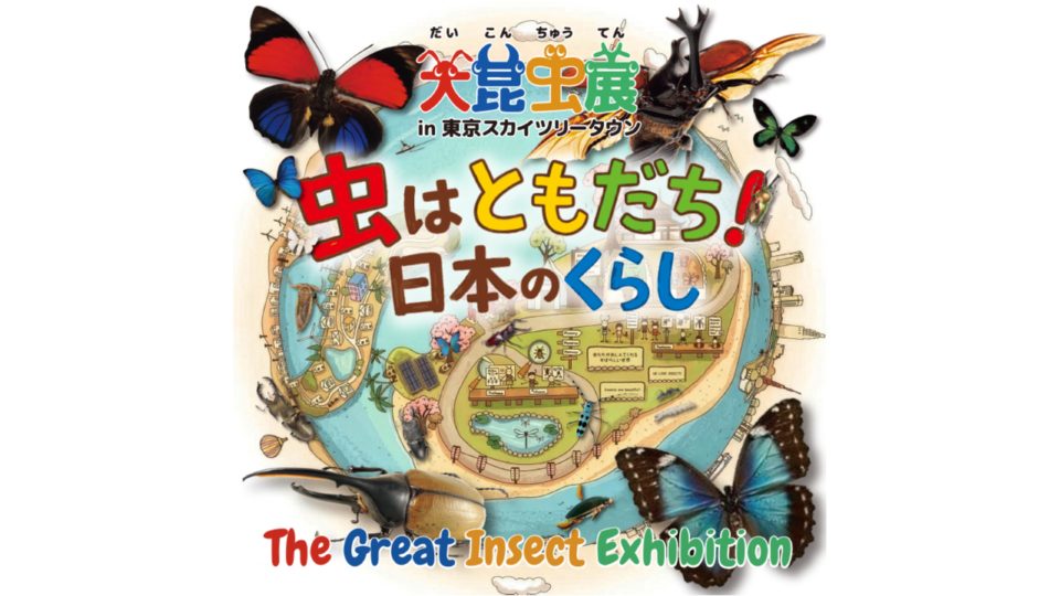 『大昆虫展in東京スカイツリータウンⓇ』今年も7月開幕!